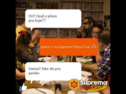 Olá e você qual seu plano pra hoje dar uma passada na Suprema Pizza Cine isso não da pra perder 🍕🍻