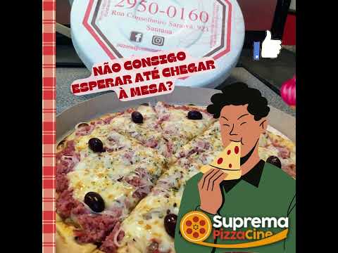 E você consegue esperar chegar a mesa ou já sai pegando aquele pedaço delicioso de pizza 🍕🍻😍😋🍕