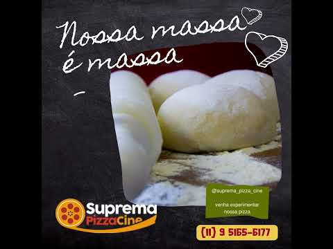 Nossa Massa e Massa venha experimentar uma deliciosa pizza na @supremapizzacine (11) 9 5165-6177