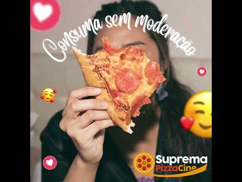 Consuma sem moderação nossas deliciosas pizzas da Suprema Pizza Cine