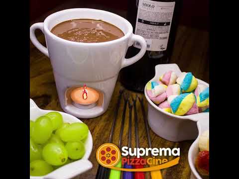 Fondue de Chocolate nesse friozinho e na Suprema venha experimentar essa delicia