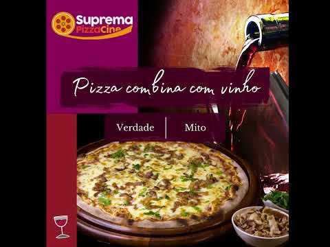 Pizza Combina Com Vinho ? Mito ou verdade ? deixe aqui nos comentários o sabor da pizza e o vinho