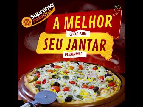 A melhor Opção para seu Jantar Deliciosa pizza da Supremapizzacine  Chama no ZAP (11) 9 5165-6177