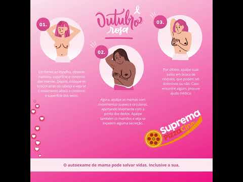 Outubro Rosa é uma campanha anual realizada mundialmente em outubro, com a intenção de alertar a soc