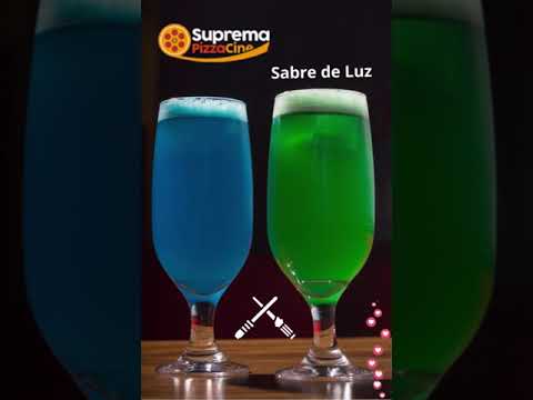 Sabre de Luz Azul e Verde – venha provar essa deliciosa bebida na Suprema PizzaCine 😋🍕🥂  #pizzari