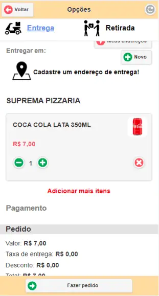 Suprema Pizza Cine 11 2979 7768