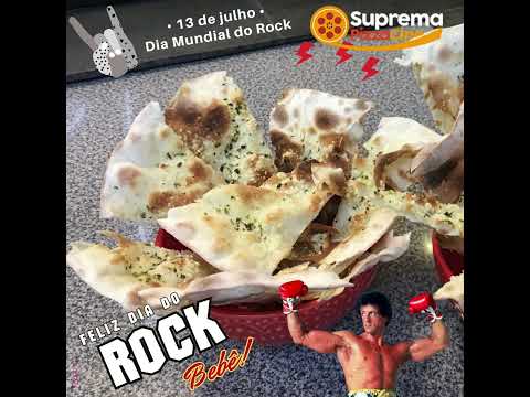 Feliz dia do Rock Baby Suprema pizza cine  #pizzariazonanorte #pizzariazn #supremapizzacine #pizzabo